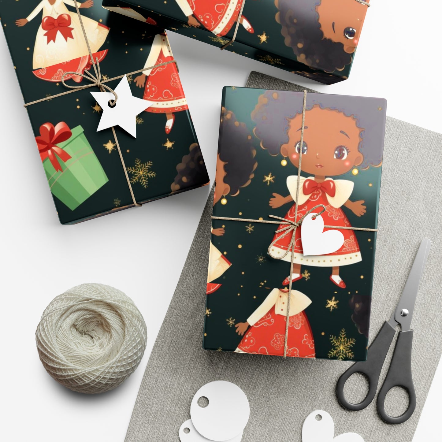 Little Miss Holiday Wrapping