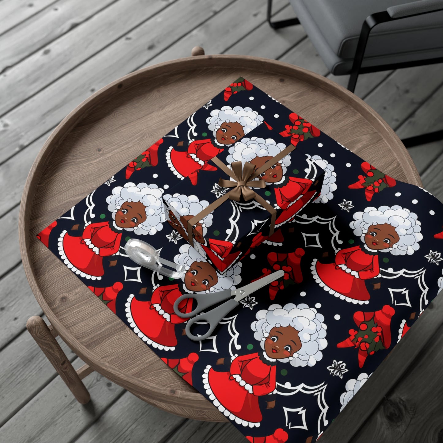 Soulful Claus Gift Wrap Papers