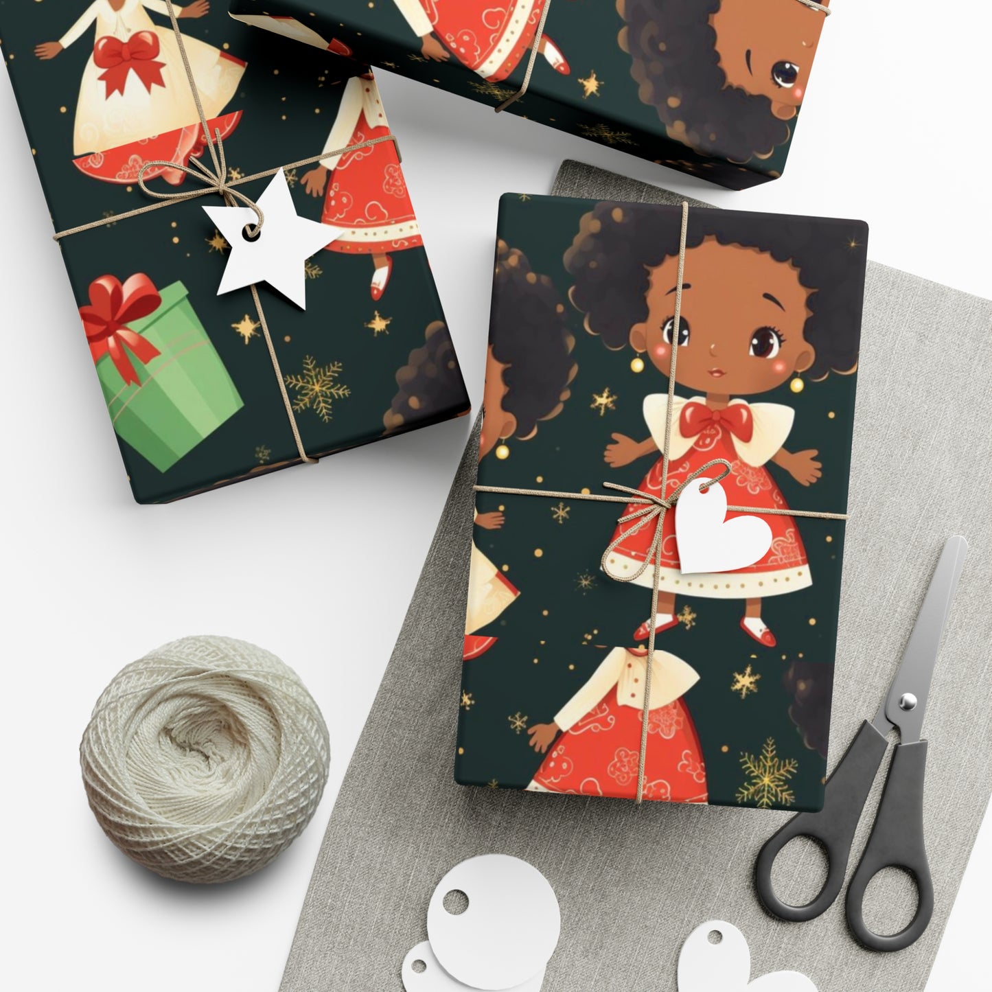 Little Miss Holiday Wrapping