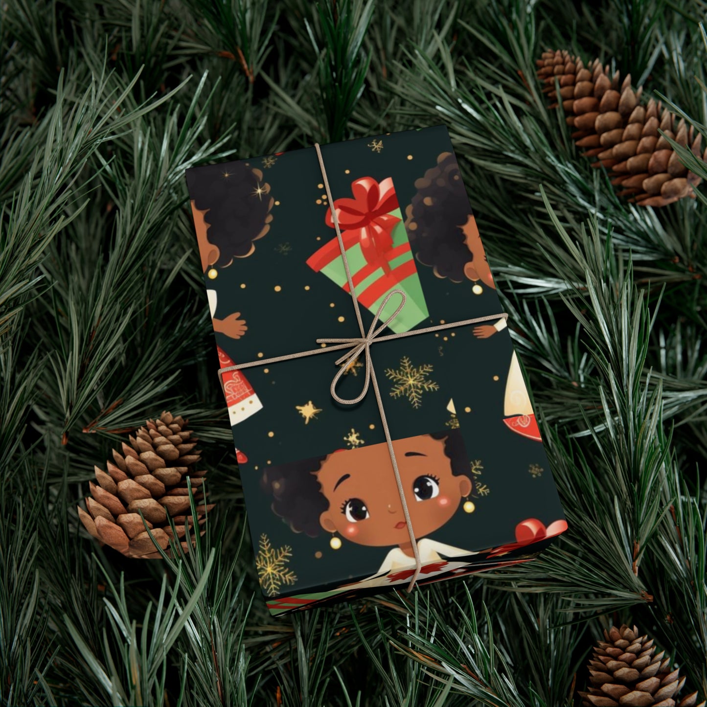 Little Miss Holiday Wrapping