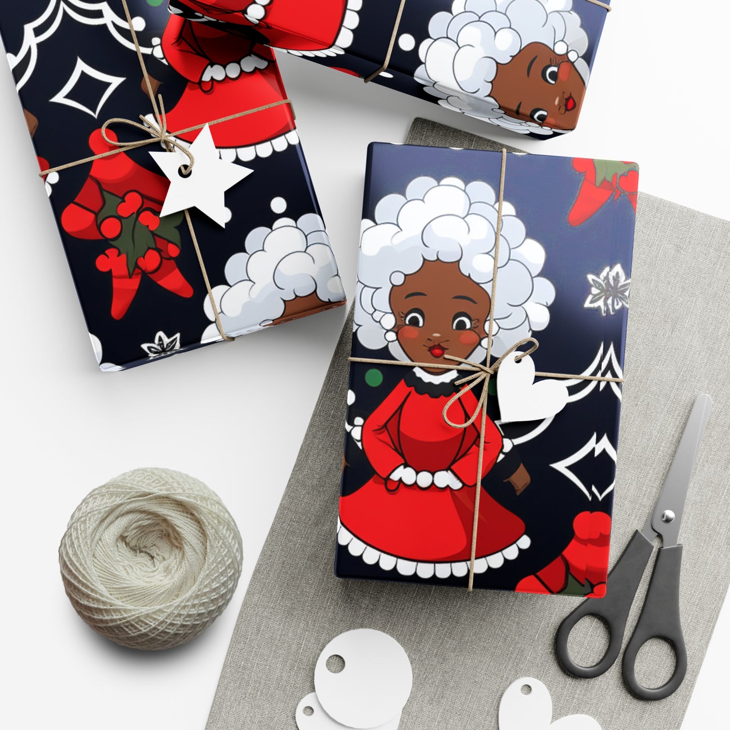 Soulful Claus Gift Wrap Papers