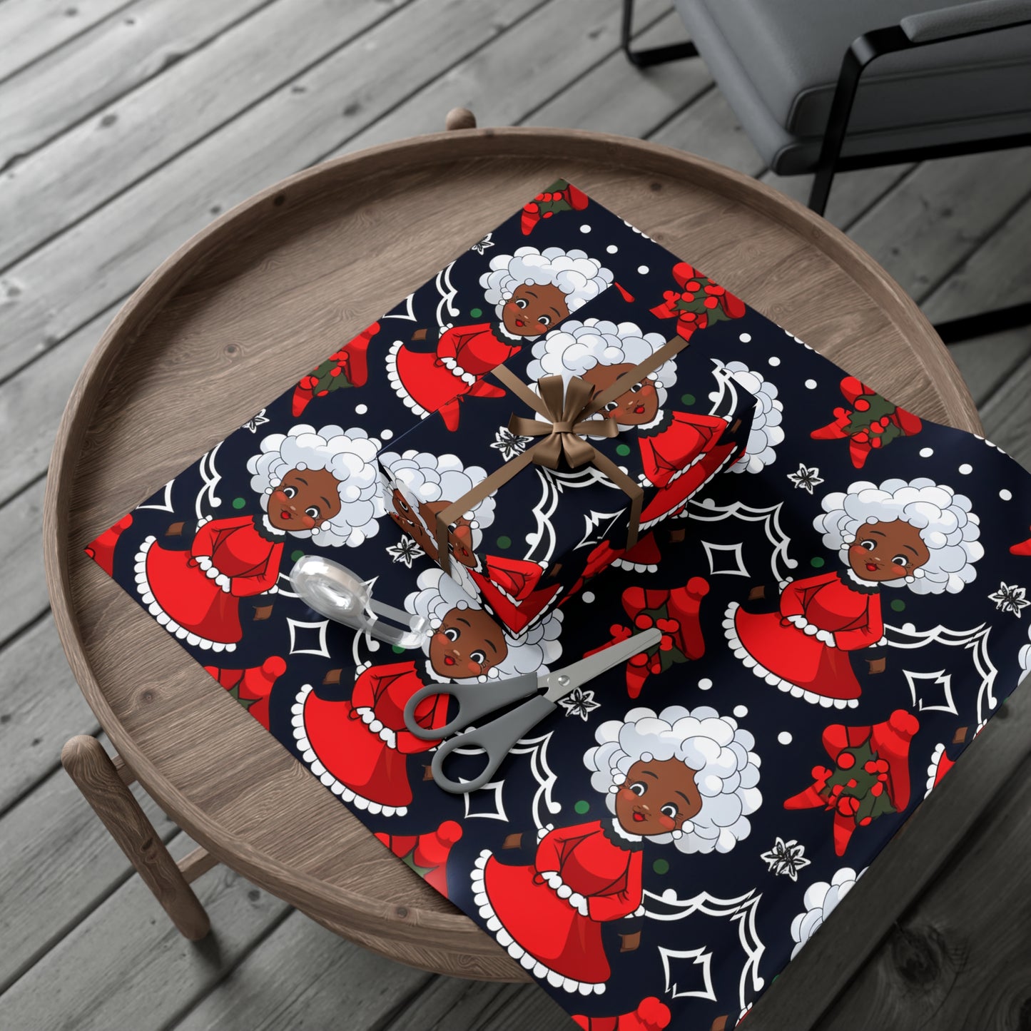 Soulful Claus Gift Wrap Papers