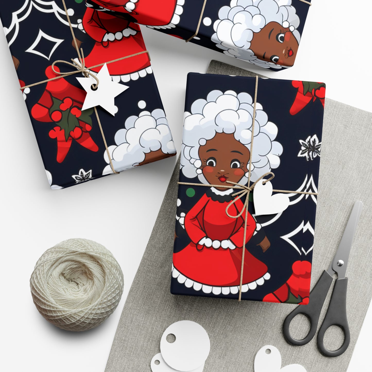 Soulful Claus Gift Wrap Papers