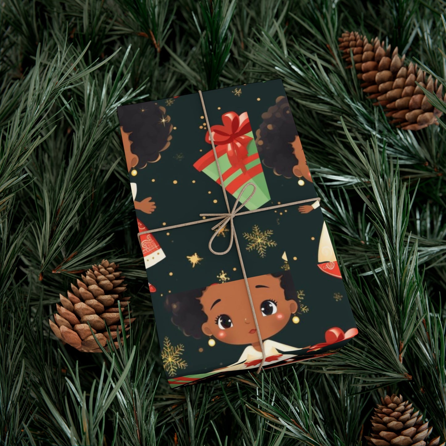 Little Miss Holiday Wrapping